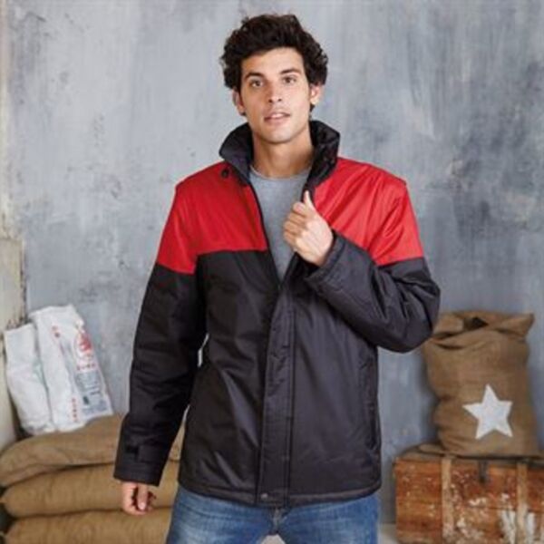 Detachable-sleeved blouson jacket Thumbnail