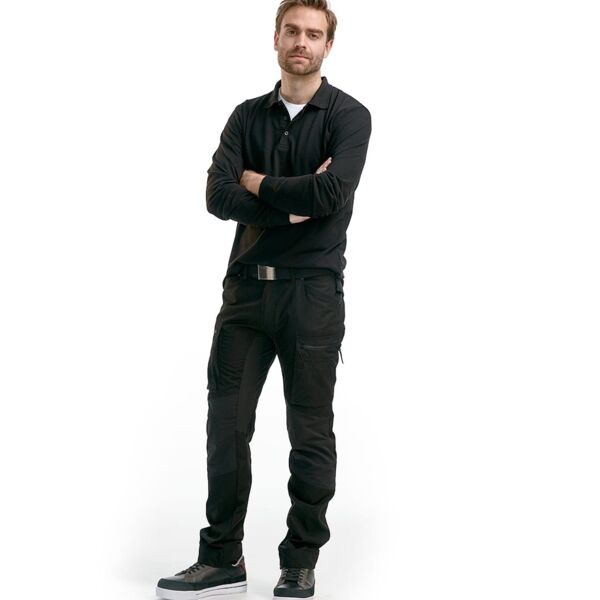 3388 Poloshirt lange mouwen Thumbnail