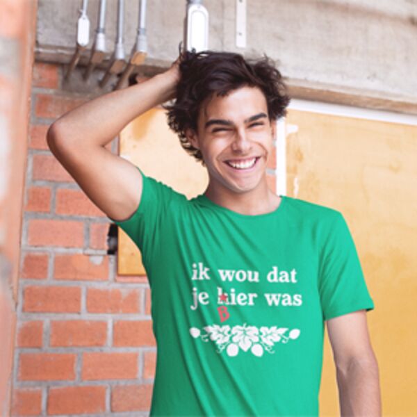 Ik wou dat je bier was t-shirt Thumbnail